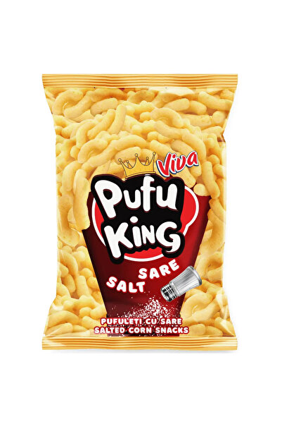 VİVA Pufu King Puff Snacks - Batoane sărate 65g