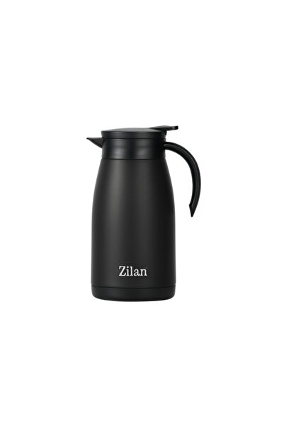 Zilan Termos, 1,5 L, oțel inoxidabil SUS 304, izolație 18/24 h, ZLN 0781, negru