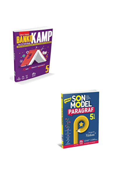 MODEL EĞİTİM YAYINCILIK 5.SINIF SON MODEL PARAGRAF + BANKO KAMP YARIYIL TATİL...