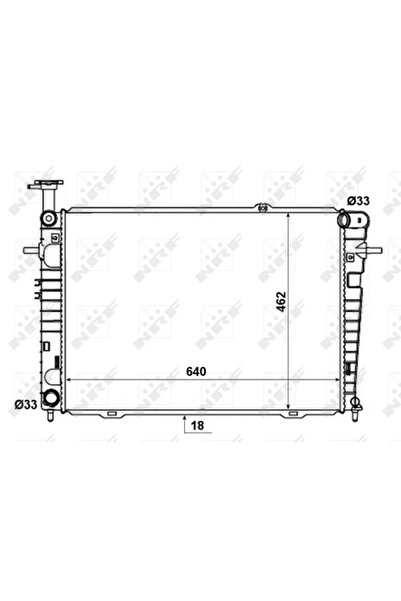 NRF Radiator Racire Motor Hyundai Tucson Kia Sportage 2