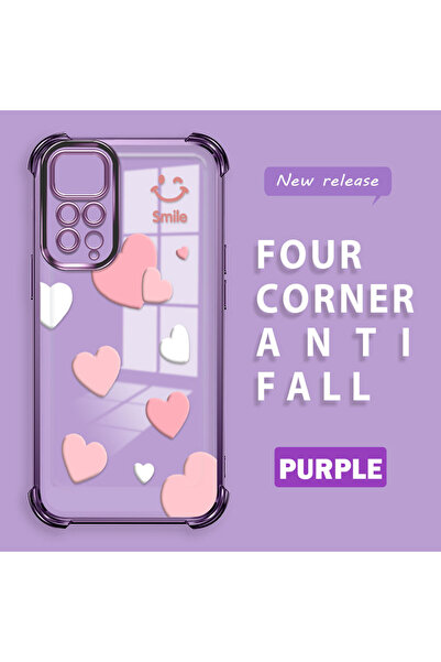 Hontinga حافظة متوافقة مع هاتف Xiaomi Redmi Note 11S، حافظة هاتف من السيليكون...