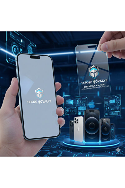 TEKNO ŞÖVALYE İPHONE 12 MİNİ MAT EKRAN KORUYUCU KAPLAYAN KIRILMAZ CAM FİLM