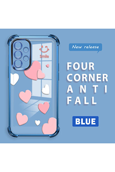 Hontinga حافظة متوافقة مع هاتف سامسونج جالاكسي A52، حافظة هاتف من السيليكون ا...