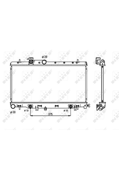 NRF Radiator Racire Motor Subaru Impreza/Legacy 3/Outback