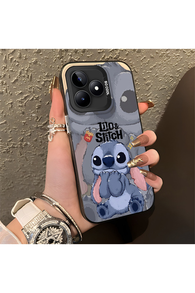 ucuc جراب مضاد للصدمات متوافق مع هاتف Realme Note 50 4G، تصميم بحواف من السيل...