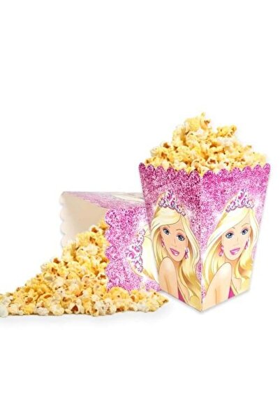 DODOMAR Egyptian Box Barbie Themed Popcorn 8-Pack