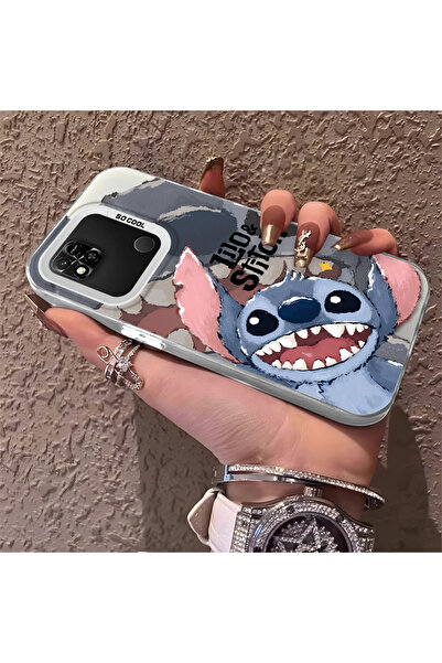 ucuc حافظة متوافقة مع هاتف Xiaomi Redmi 10A، مصنوعة من السيليكون بنمط ستيتش، ...