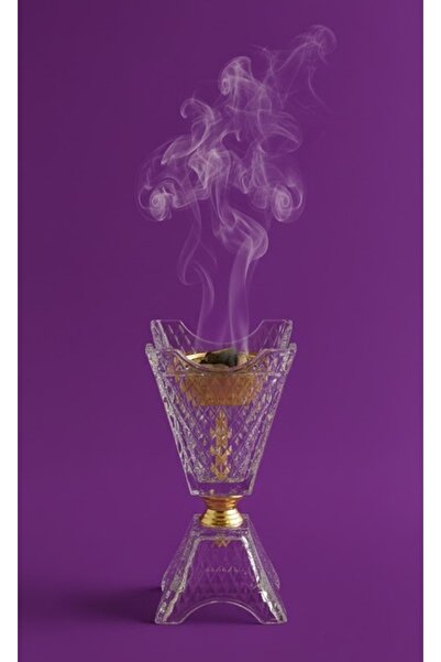 Biki Luxury Glass Arab Bakhoor Incense Burner