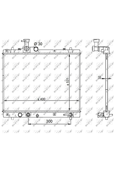 NRF Radiator Racire Motor Suzuki Swift 4