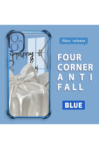 ucuc حافظة سيليكون شفافة مضادة للسقوط ومدعمة بأربعة زوايا متوافقة مع هاتف سام...