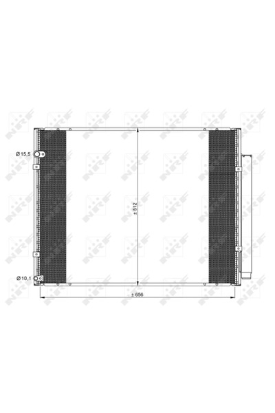 NRF Condensator Climatizare Lexus Rx