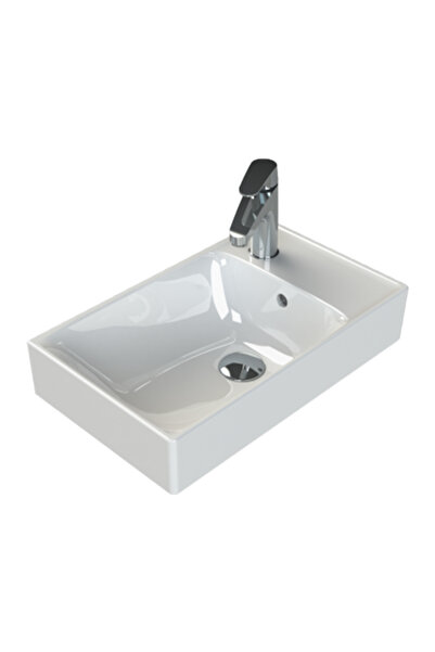 Turkuaz Sharp 50 Cm Lavabo Beyaz