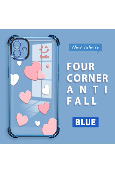 Hontinga حافظة متوافقة مع هاتف سامسونج جالاكسي A04، حافظة هاتف من السيليكون ا...