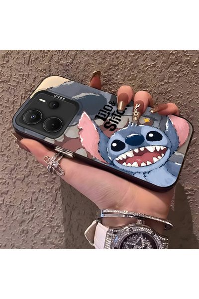 ucuc جراب متوافق مع هاتف Xiaomi Redmi Note 14، مصنوع من السيليكون بنمط ستيتش،...