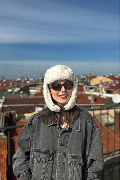 Mollycrush قبعة طيار من الصوف |   مع سماعات الرأس |   ملابس شتوية دافئة