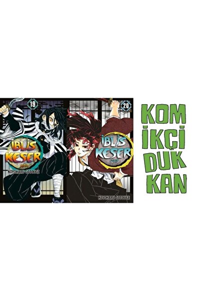 Gerekli Şeyler Yayıncılık İblis Keser 19-20 manga seti (2 kitap) ayraç hediyeli