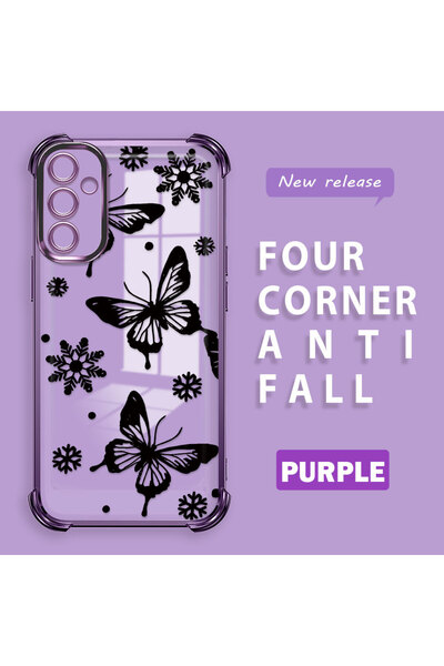 Hontinga حافظة متوافقة مع هاتف سامسونج جالاكسي A14، حافظة هاتف من السيليكون ا...