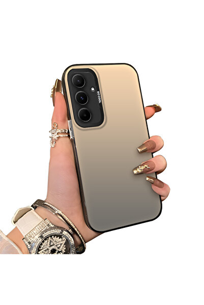 ucuc حافظة هاتف سامسونج جالاكسي A55 متوافقة مع الحافة السيليكونية الصلبة والم...