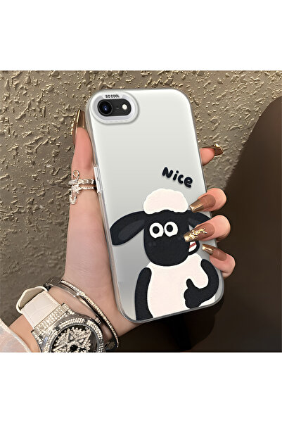 ucuc حافظة لهاتف iPhone 7/8/SE 2020 2022 متوافقة مع حافة السيليكون الصلبة ذات...