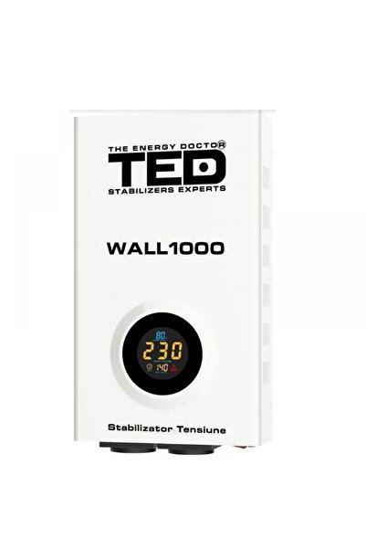 TED Mains voltage stabilizer, wall mounting, 600 W - 1000VA