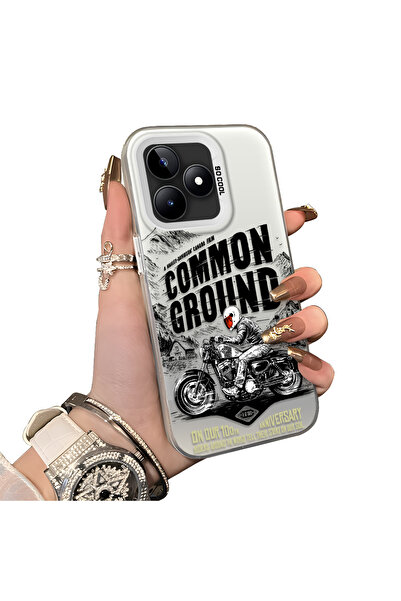 ucuc جراب Realme Note 50 4G متوافق مع السيليكون ذو الحواف الصلبة والمضاد للسق...