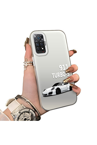 ucuc حافظة متوافقة مع هاتف Xiaomi Redmi Note 12 Pro 4G، نمط سيارة رياضية، حاف...