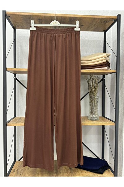 ÖZNE BUTİK Women's 100% Cotton Stretch Fabric Penya Pants