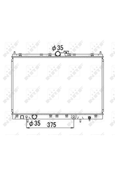 NRF Radiator Racire Motor Mitsubishi Space