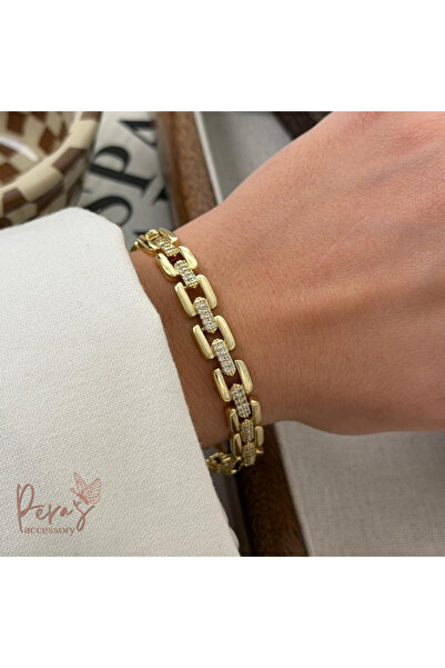 pera's accessory GOLD ZİNCİR MODEL BİLEKLİK