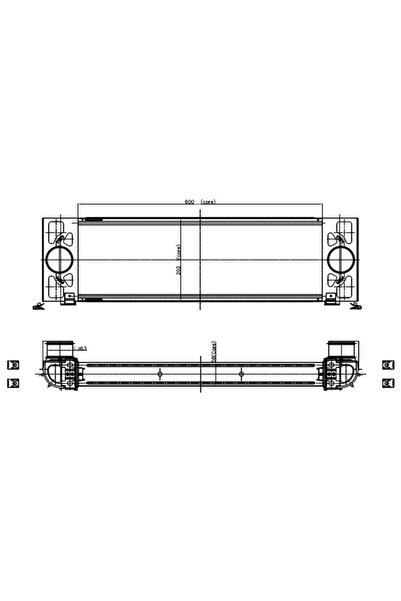 NRF Intercooler Compresor Ford Transit Bus/Transit Caroserie/Transit Platou /...