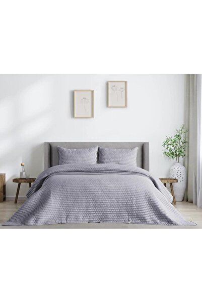 Doqu Home Cuvertură de pat Santa pentru o persoană - gri