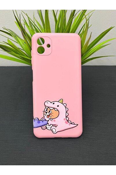 CaseKİdükkan جراب هاتف متوافق مع سامسونج جالاكسي A04، مزود بحماية للكاميرا، م...