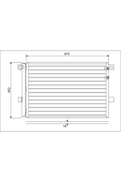 VALEO Condensator Climatizare Vw Amarok