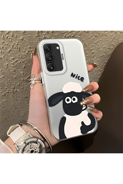 ucuc حافظة من السيليكون المتوافقة مع هاتف سامسونج جالاكسي S22 ذات حافة صلبة و...