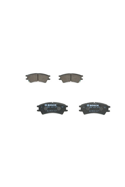 Bosch Brake Pad Set Disc Brake Hyundai Atos