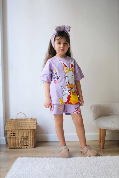 jeliboomkidswear GIRL'S SHORTS SET