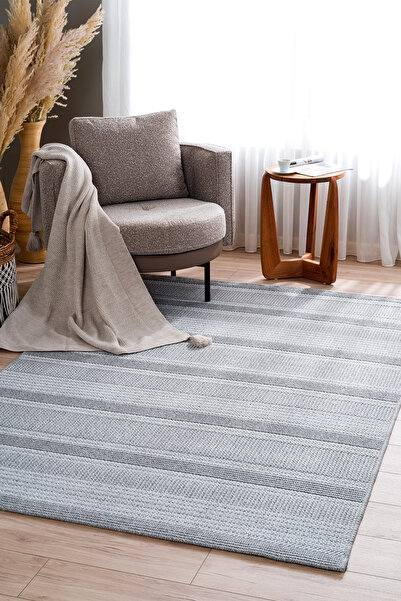 Koza Halı Koza Hayad Nomad Antrasit Halı Kilim Salon Oturma Odası Yatak Odası...