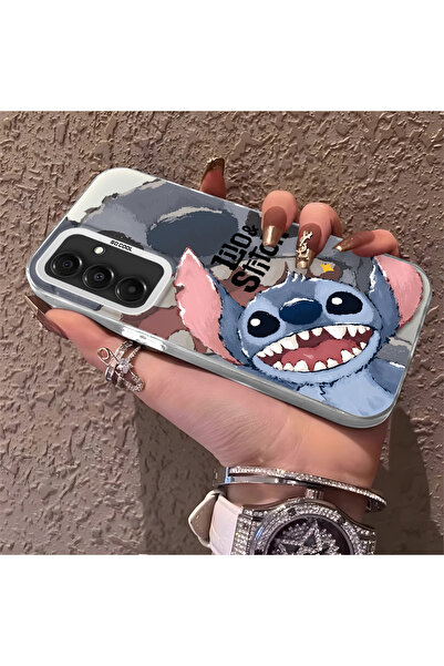 ucuc جراب متوافق مع هاتف سامسونج جالاكسي A16، مصنوع من السيليكون بنمط ستيتش، ...