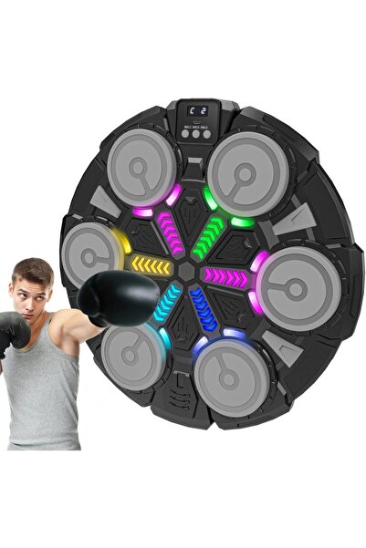 Waves-Digital جهاز ملاكمة الموسيقى الرقمي من ويفز، بلوتوث، يُثبت على الحائط