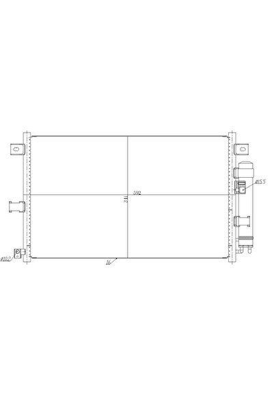 NRF Condensator Climatizare Mazda Mx-5 3