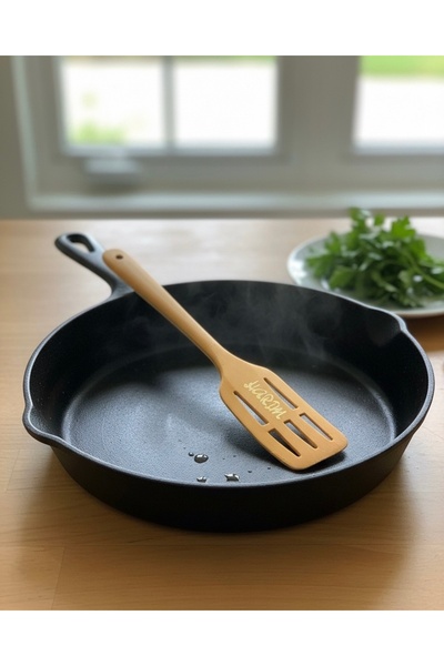 harım Silikon Mutfak Gereçleri Delikli Spatula-Kevgir