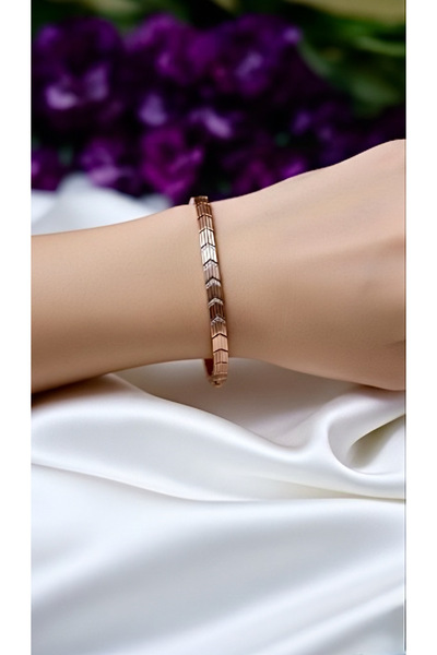ZENA ACCESSORİES Nova Rose Çelik Bileklik