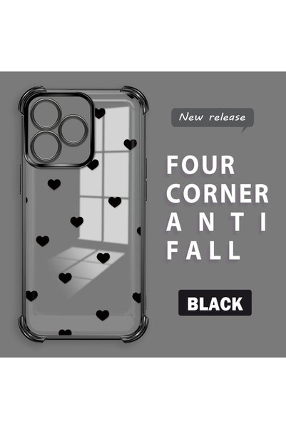 ucuc Realme Note 50 4g Compatible Four Corner Thickened Anti Fall Transparent...