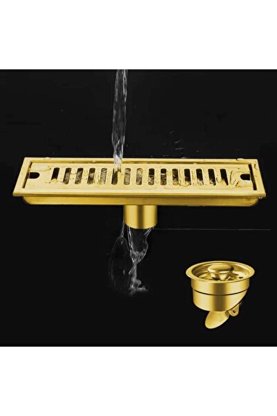 Trendy's Sifon pardoseala TRENDY’S, bronz antichizat, 20 X 10cm, iesiere pe 40 mm, antimiros