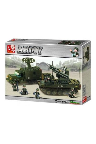 Sluban Anti-Aircraft Launcher Building Set, 511 pieces