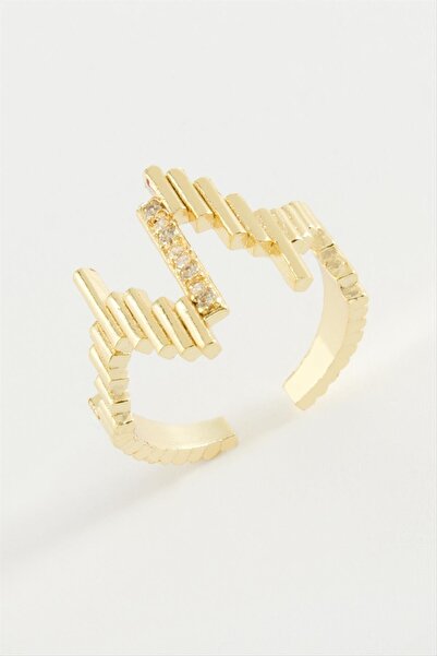 Bijuteri Net Lightning Stone Ring