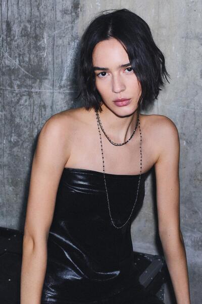 Pull & Bear Boncuklu zincir paketi