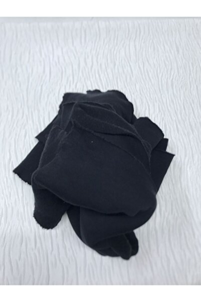 Yiğit Kumaş Şardonlu 3 İplik Kumaş Siyah, Parça 85x180 cm