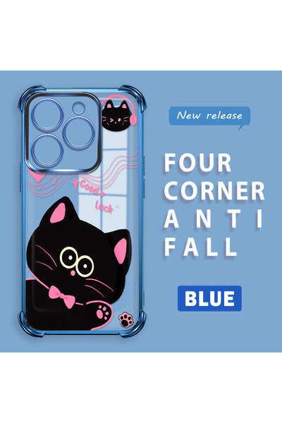 ucuc جراب شفاف مضاد للسقوط متوافق مع تكنو سبارك 20/20C بتصميم سيليكون سميك بأ...