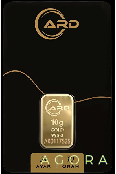 ARD Agr Gold 10 Gr 24 Ayar Külçe Altın 995